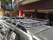 Yuvarlak Boru Çatı Sepeti İçin Evrensel Demir Çelik SUV Yan Merdiveni