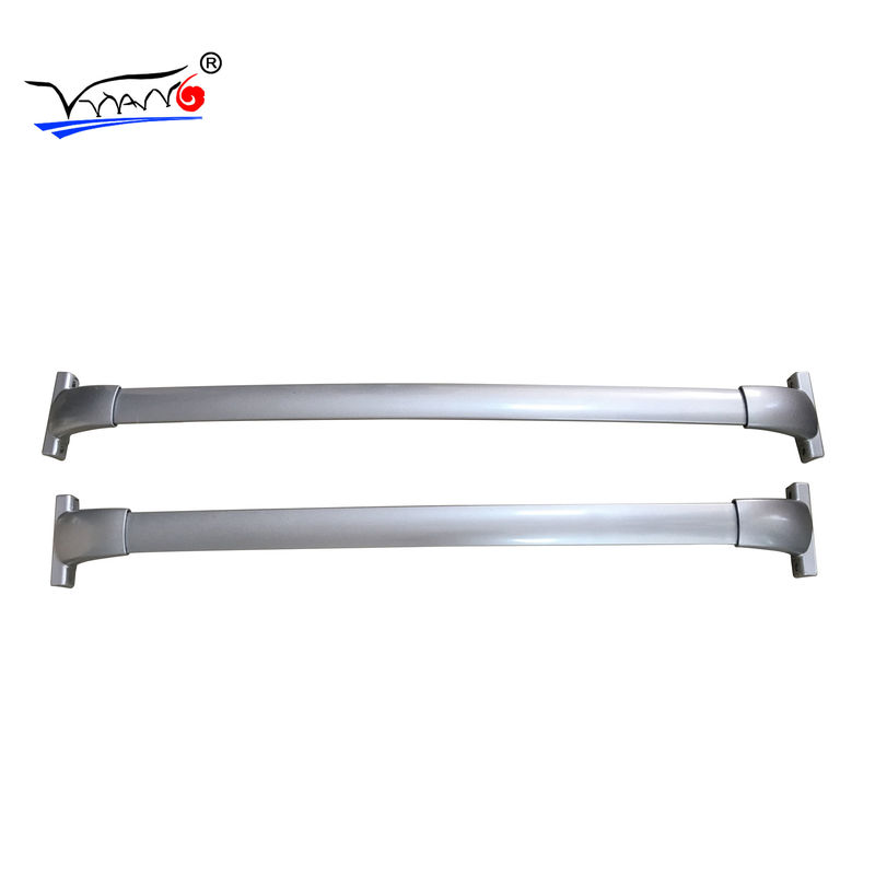 Gümüş Araba Çatı Rafı Çapraz Barlar, Nissan Pathfinder 2013-2018 için B055 Bagaj Çapraz Çubukları